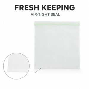 Clear Window Display Artisan Handmade Soap Resealable Zipper <b>Bag</b> Biodegradable Shampoo Bar Bath Bomb Solid Cosmetic Packaging - Product Image 1