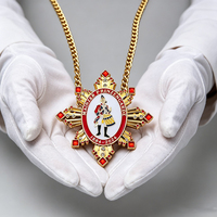Promotion personnalisé métal carnaval médaille artisanat événement activité 3D Fiesta médaille or argent Bronze placage Portable