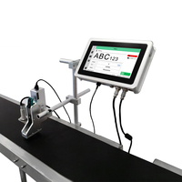 Machine de codage de date et de lot pour les sacs tissés de nourriture pour poissons, aliments pour animaux de compagnie, nourriture pour chats et nourriture pour chiens