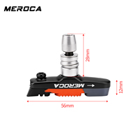 Plaquettes de frein MEROCA V Brake Shoe Pads compatibles avec les vélos pliants Dahon Wind 412 P8 451 20 pouces