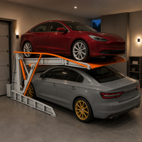 Système de stationnement vertical étanche et anticorrosion pour villas privées et garages familiaux