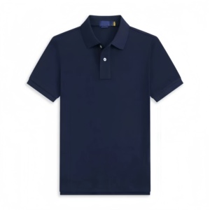 Polo de Manga Corta para Hombre, Estilo Casual y de Negocios, Transpirable, 100% Algodón, Marca Ralph Lauren, Nueva Tendencia 2026 - Product Image 3