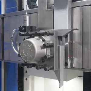 Máquina de torno de pulido de superficies de llanta Vertical, DCM32P-S, reparación automática de ruedas - Product Image 5