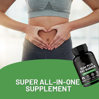 Comprimés Minceur Naturels aux Herbes Personnalisés – Brûleur Rapide et Puissant – Pilules Slim Plus pour la Perte de Poids – Capsules Minceur