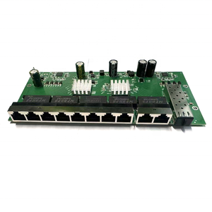 Carte PCBA de module principal de commutateur POE réseau tout Gigabit OEM 8 + 2 + 1SFP - Product Image 6