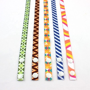 Cordón para mascarilla de cadena de poliéster personalizado con serigrafía para mascarilla infantil - Product Image 5