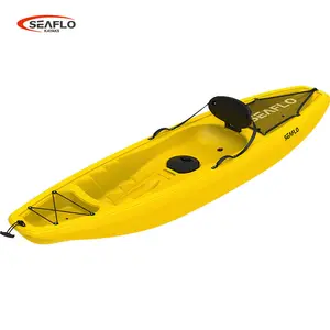 SEAFLO wholesale non-inflatable plastic ocean recreational cheap kayak sport fishing 1 person sea fishing kayaks for sale