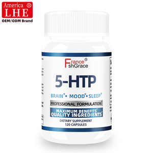 Complément alimentaire Shecome 5-HTP Plus Calcium pour une ambiance positive, un sommeil facile et profond, favorise le calme et une humeur détendue, 120 capsules de 5-HTP - Product Image 1