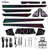 Kit d'éclairage intérieur de voiture ICarsin pour Mercedes-Benz E-Coupe CGIW207 2009-2016, éclairage ambiant Symphony, panneau de porte coloré, mise à niveau de l'éclairage intérieur