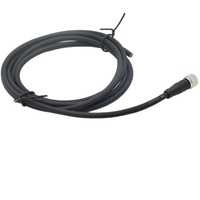 Câble de connexion multi-signaux M12 8 broches femelle surmoulé avec longueur personnalisée, étanche IP67/IP68 et blindé