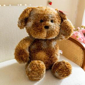 Boneka anjing lucu, mainan boneka anak tidur menenangkan, lempar bantal hadiah - Product Image 6