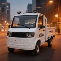 Mini camionnette électrique, véhicule de transport du dernier kilomètre écologique et zéro émission pour la logistique urbaine