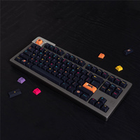 Gmk Mictlan 129 Keys Pbt Keycap Dye-Sub Cherry Profile Keycaps for 61/87/104/108 Mechanical Keyboard