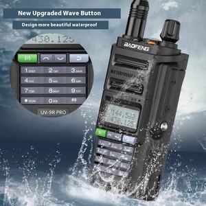 Talkie-walkie <span class=keywords><strong>Baofeng</strong></span> <span class=keywords><strong>Bf</strong></span> Uv 9r <span class=keywords><strong>Uv9r</strong></span> Pro Ipx6 Émetteur-récepteur étanche Radio bidirectionnelle portable Dual Band Uhf Vhf Ht Talkie Walkie - Product Image 4