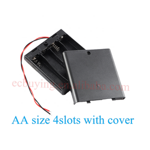 AA AAA حجم حالة الطاقة ، يؤدي مع 2 3 4 فتحات حقيبة حاوية بطاريات قياسية ديي الشحن - Product Image 5