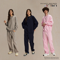 Sudadera con Capucha Extra Grande para Hombre, 430g, 100% Algodón, Bordado 3D, Estampado, Estilo Urbano Ecológico, Moda Otoñal