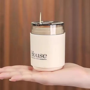 Funny <b>Toothpick</b> Holder Press Type Auto Dispenser Luxury <b>Toothpick</b> Storage Container Box Living and Dining Room Home Decorations - Product Image 3