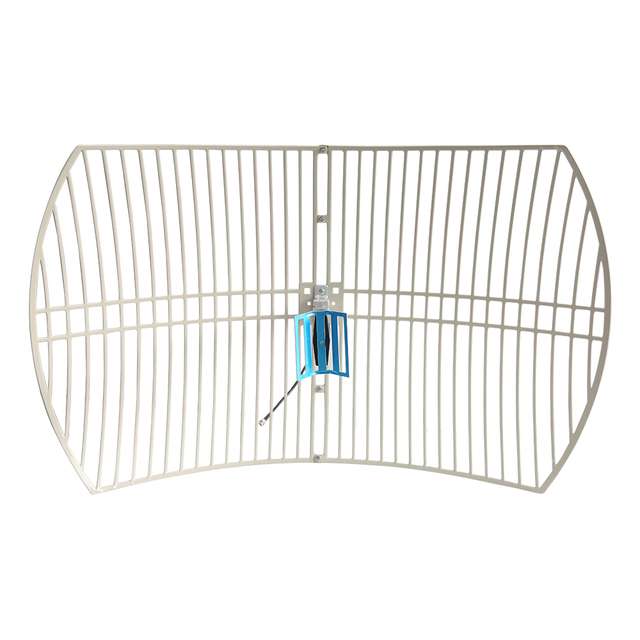 Factory Supply WIFI Grid 2.4GHz WLAN Outdoor Directional Parabolic Communication Antenna Long-distance 2.4G Grid Antenna 24dbi