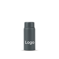 Bouteille isotherme de poche, mini gourde métallique légère, gobelet de voyage personnel pour sac à main, bureau, trajets quotidiens