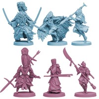 Figurine de jeu de société en plastique personnalisée, fabrication OEM, figurine de jeu de rôle miniature en plastique pour plateau de jeu