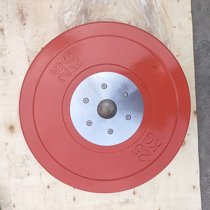 Discos de Goma para Competición de Fisicoculturismo Olymp Fitness, 20 kg, con Logotipo, para Uso Doméstico y Comercial - Product Image 2