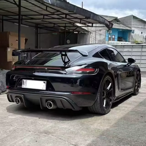 Für 718 Style Front Stoßstangen Karosserie Kits Spoiler PP Material für 2017-2023 718 982 Cayman Boxster <span class=keywords><strong>Car</strong></span> Grille - Product Image 6
