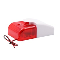 Sound and Light Alarm Flashing Siren Intrusion Alarm System Horn Electric Fence Accessories