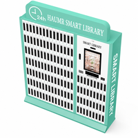Bibliothèque Intelligente HAUMR : Double Caméra, Transacions Ultra-Rapides, Maintenance à Distance, Conception Modulaire, Casier RFID pour Bibliothèque Publique