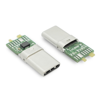 Precio de fábrica barato Operación a medida Conector USB de 4 pines tipo C conectores USB C hembra