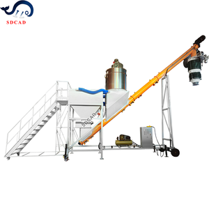 Convoyeur à double vis à entraînement double augmente la capacité de transport à 80 tonnes par heure – Haute performance - Product Image 1