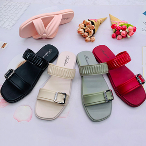 Nuevas Sandalias Planas de Plástico para Mujer, Estilo Casual, Tipo Chanclas - Product Image 5
