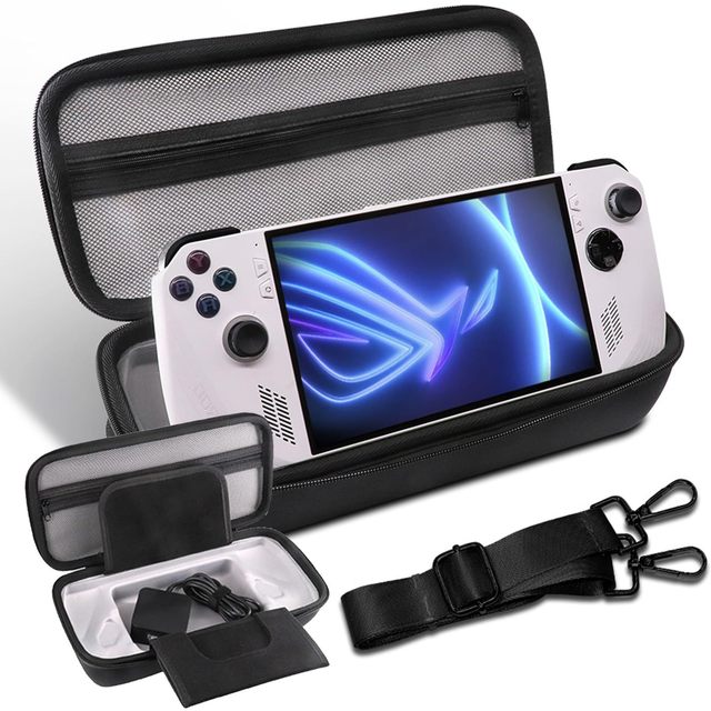 Custom Hard EVA Travel Carrying Case Storage Bag for ROG ALLY/Ally X Anti Fall Protective Shell Protector Cover