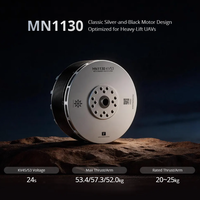 Moteur de drone multirotor RC sans balais à couple élevé T-MOTOR MN1130 de haute qualité 24V 48V 2926W