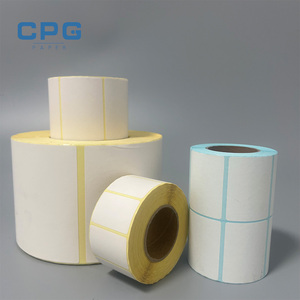 Custom Wholesale High Quality Frozen Adhesive Thermal Shipping <b>Labels</b> 4"X6" Logistics Waybill Packaging <b>Label</b> <b>Sticker</b> - Product Image 1
