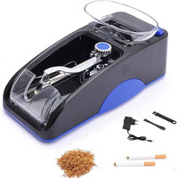 Nouvelle conception, forme carrée, 6,5 mm, 8 mm, rouleuse à tabac électrique portable haute vitesse, machine à rouler les cigarettes automatique, machine à fumer