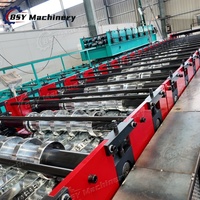 Machine de formage à froid entièrement automatique et personnalisée à grande vitesse pour la fabrication de profilés de tôles de toiture en acier pour ponts métalliques