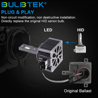 Yibultek — ampoules de phares de voiture, LED, xd35d Series, D2S D3S D4S D5S