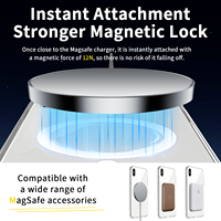 Pour iPhone XS Max étui mince 1.5mm dos 1.8mm cadre antichoc Transparent étui de protection magnétique pour iPhone X XR XS Max