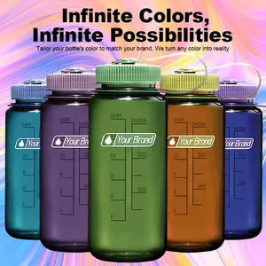 Multiple Color Customizable Colors And Logo Tritan Plastic Drinking Water Bottle Outdoor Water Bottle Water Bottle