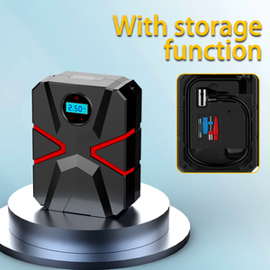 Sản phẩm mới có dây xe máy bơm không khí máy nén kỹ thuật số lốp Inflator Tự động dừng 12V DC di động lốp inflators xe đạp xe máy - Product Image 6