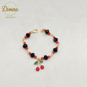 Joyería Divina Pulsera de Cadena de 15 cm de Oro Laminado de <span class=keywords><strong>14k</strong></span> para Niño, Alta Calidad, Precio de Mayoreo, Gran Venta - Product Image 3