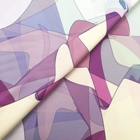 Tissu extensible 100 % polyester à motif floral, tricoté, imprimé sur mesure, certifié GRS, écologique, anti-UV, pour maillot de bain