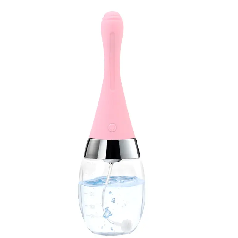 新しい電気振動水スプレー衛生健康洗浄ツールフェミニンケア製品膣クリーナーDouche膣洗浄器