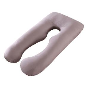 Almohada en Forma de U Extraíble para Mujeres Embarazadas, Fibra de Poliéster, Funda de Algodón Puro, Almohada Grande para la Cintura para Maternidad - Product Image 4