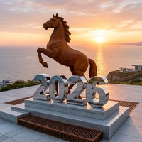 Escultura de animal de acero corten grande, desmontable y de gran tamaño, para exhibición en zoológicos y safaris, venta al por mayor