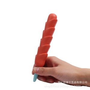 Pu Foam Sausage Pencil Case Plastic Novelty <b>Gift</b> For Stress Relief - Product Image 1