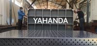 Meja Las 3D YAHANDA Berkualitas Tinggi dengan Jig & Perlengkapan 1500x1000, 1200x1600, 1200x2000, 2000x1000, 2400x1200, 3000x1500mm