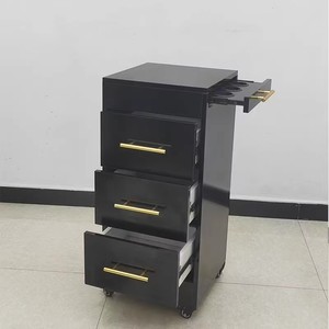 Hair salon <b>tool</b> cart hair salon <b>tool</b> cabinet storage cabinet with drawers multi-purpose hair salon mirror stand storage rack - Product Image 5