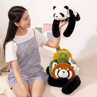Coussins et peluches apaisantes à bras longs et lestés, modèles Pandas de dessin animé, Pares, Dinosaures, Koalas