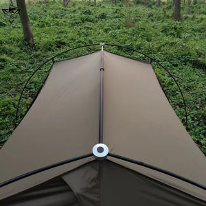 Senderismo al aire libre multifuncional Tiendas impermeables y ventiladas con ventanas de malla de toldo para actividades de campamento para 3-4 personas - Product Image 5